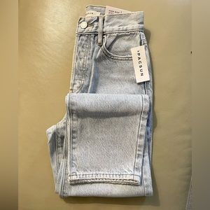 PacSun high rise straight jeans